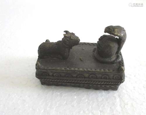 Bronze Sgivlingam and Nandi