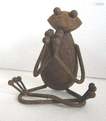 Iron frog wall decoration trade sign