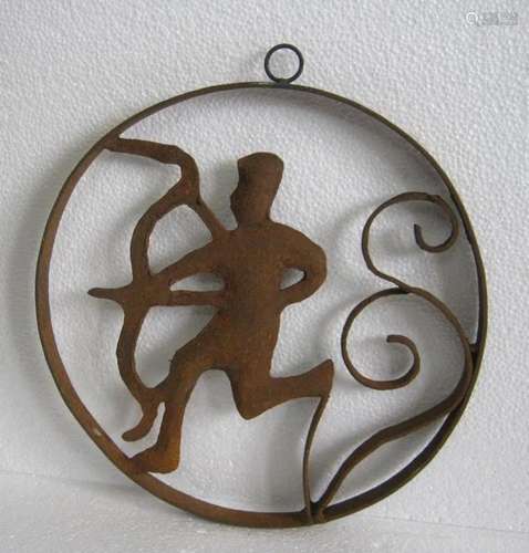 Iron man with bow and arrow wall dÃ©cor / trade sign