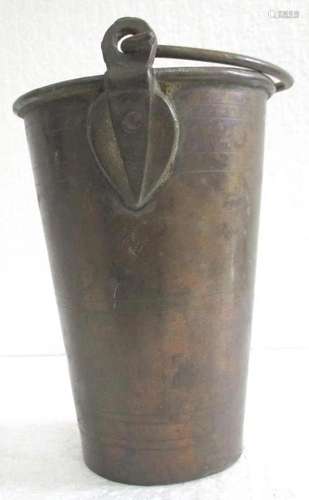 Bronze brass bucket / pail