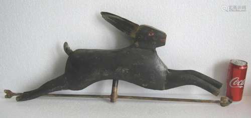 Iron Rabbit weathervane