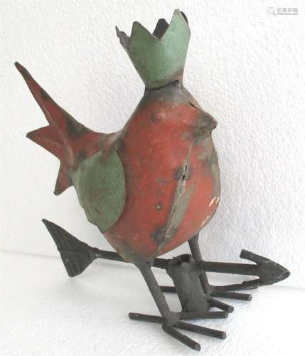 Iron bird weathervane detailed