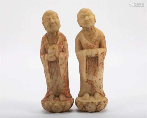 White jade Arhat statue of the Tang Dynasty