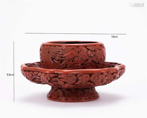 Ming Dynasty red calender holder