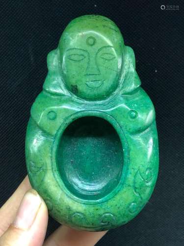old HongShan Culture jade sculpture dynasty People Person fa...