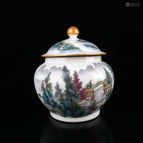 Chinese Porcelain Handmade Exquisite Pots 66505