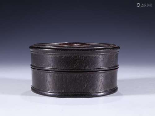 Rosewood cover boxSpecification: high 5.4 10.5 diameter 8.2 ...