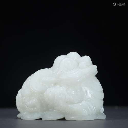 Hetian jade spittor furnishing articlesSpecification: high g...