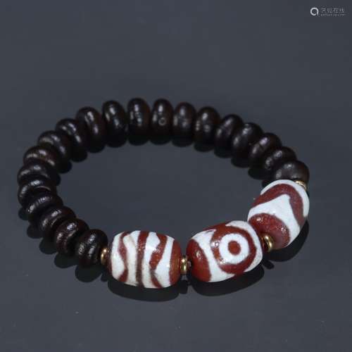 Lucia: one thousand set erosion red meat god hand bead strin...