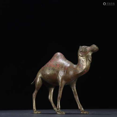 Copper and gold camel furnishing articlesSpecification: high...