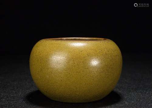 Tea at the end of the glaze in washing12 cm high 7.5 cm diam...