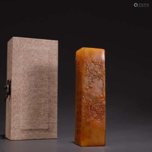 Stories of field-yellow stone seal · Zhao Zhichen modelSpeci...