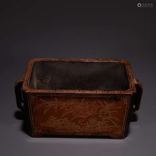 Old copper, silver inlay girlfriend manger furnaceSpecificat...