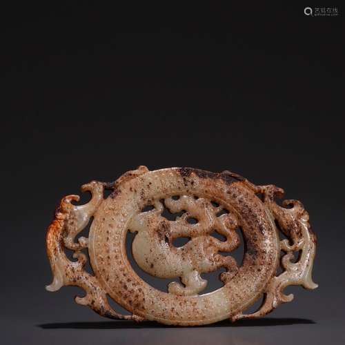 Ancient jade dragons and phoenixes, jadeSpecification: high ...