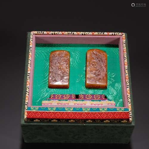 , cang door model field-yellow stone seal pair in extremely ...