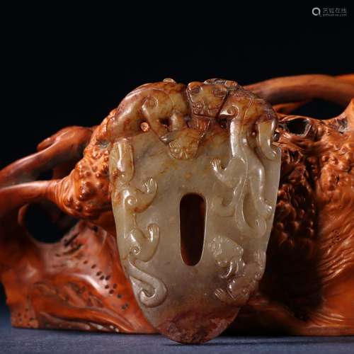 Ancient jade therefore dragon heart Peggy.Specification: hig...