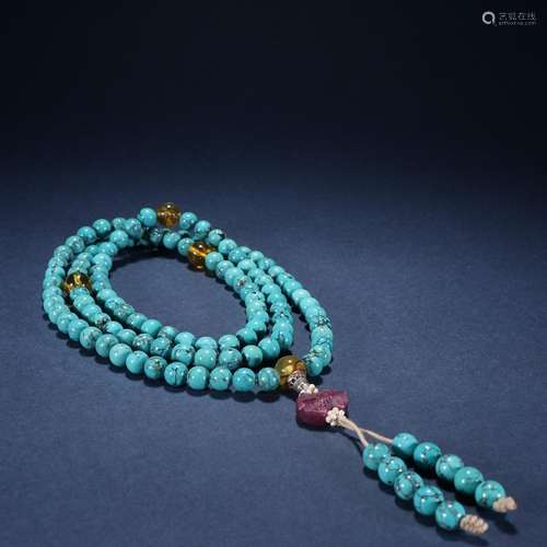 Green pine 108 beads.Specification: bead diameter 0.8 ㎝ weig...