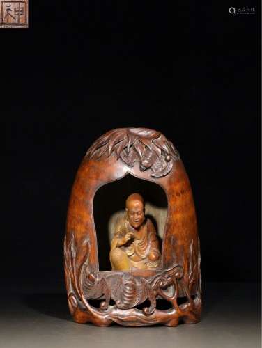 ."Shen hui" wait manual aniseed carving bats for g...