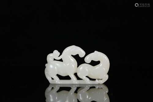 Old hetian jade seal carvings, ho immediately closely, the j...