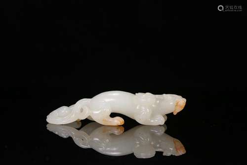 Old hetian jade benevolent carvings, jade jade is exquisite,...