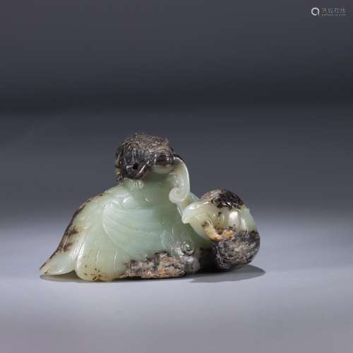 : hetian jade hero fighting eagle bear the thingSize: 9 cm l...