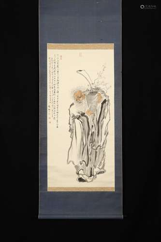 Longevity of vertical shaft of calligraphy and painting and ...