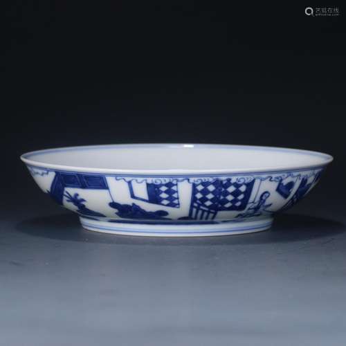 . Stories of kiln porcelain plate, the national product, cer...