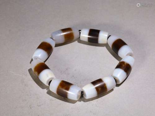 Day, agate beads hand stringSpecification: long and 2.5 cm w...