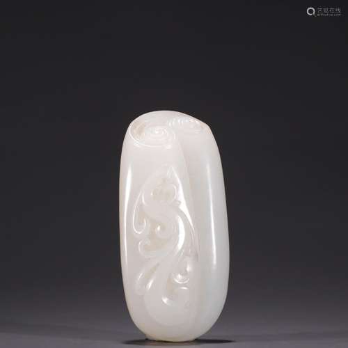 Hetian jade, seed makings scroll, therefore the original sto...