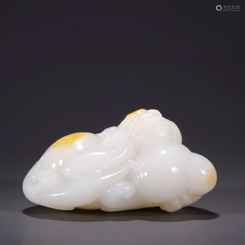 Hetian jade, seed makings benevolent bead to piecesSpecifica...