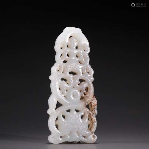 Hetian jade one workers carveSpecification: high 13.3 5.6 1 ...