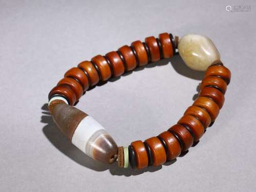 , sardonyx day bead stringSpecification: length 3.7 cm width...