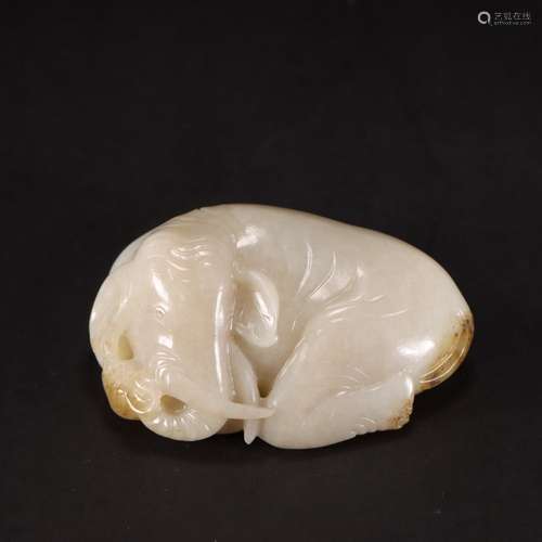 : hetian jade peace has like the aSize: 8.2 cm long, 5.8 cm ...