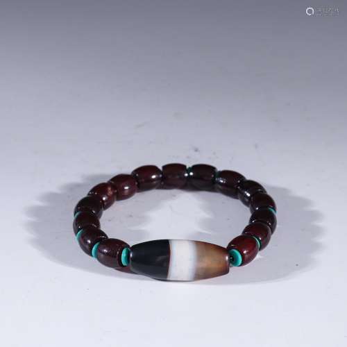 Natural agate day bead stringSpecification: day bead long an...