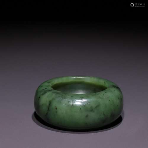 "Four water jar hetian jadeSpecification: high 2 cm wid...