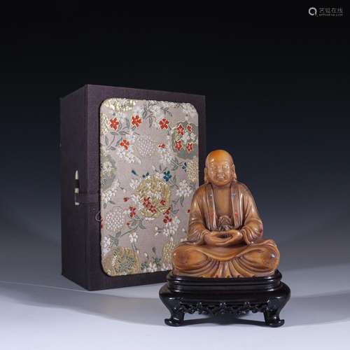 Shoushan stone statue furnishing articlesSpecification: 10.6...