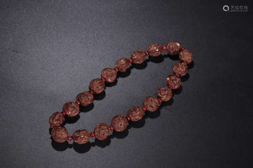 : nuclear carving 18 arhats d stringSize: bead diameter 1.5 ...