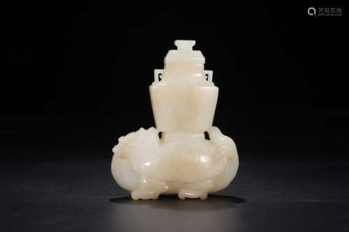 : hetian jade dragon turtle of the rewardSize: 12.1 cm wide ...