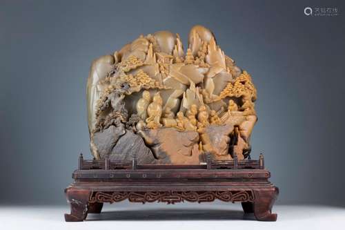 Shoushan stone figures dashanzi furnishing articlesSpecifica...