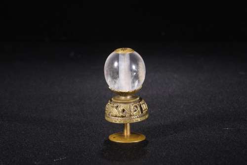 : old crystal crownSize: 6.6 cm diameter of 3.1 cm weighs 84...
