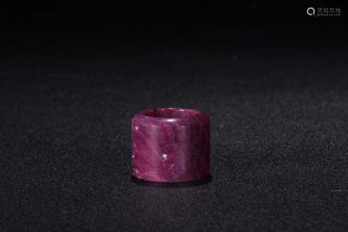 : ruby BanZhiSize: 2.5 cm diameter, 2.1 cm high weighs 44.1 ...
