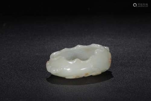 : hetian jade lotus water washSize: 9.7 * 3.6 cm wide7.6 cm ...