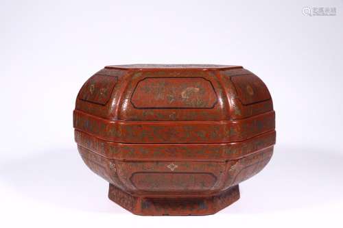 : ""lacquer red coloured drawing or pattern YunLon...