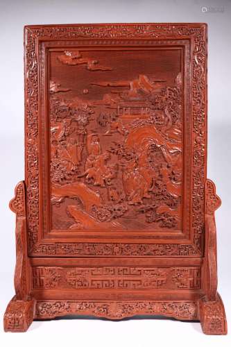 : "sixteen years drive makes" carved lacquerware &...