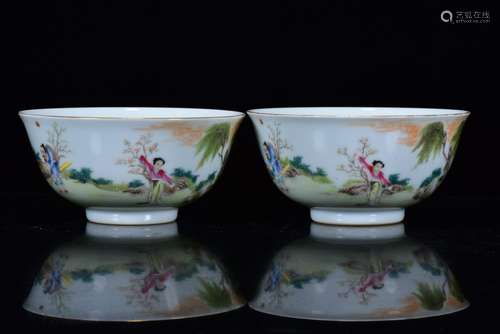 Powder enamel bowls of 7 * 15 m people