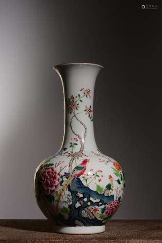 . "" powder enamel TuShang bottles34 cm tall, to 1...