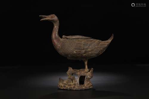 Furnishing articles, old cupreous embryo gooseSpecification:...