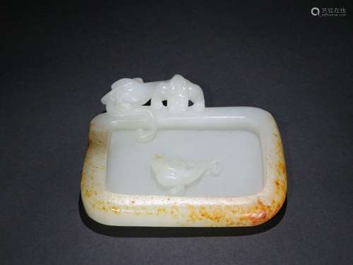 Night: hetian jade therefore dragon penSpecification: 9.4 cm...