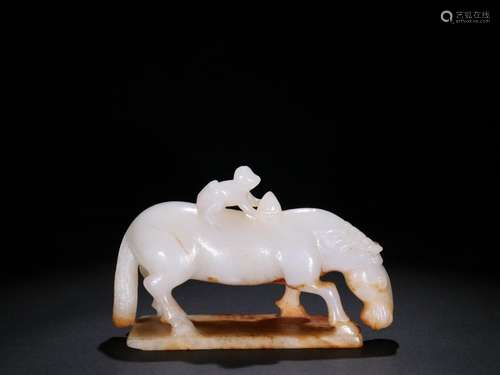 : hetian jade "immediately sealing hou" furnishing...