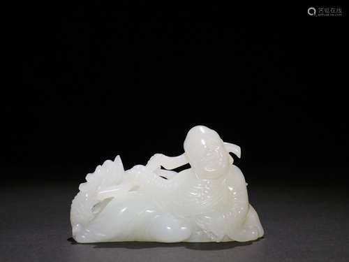 : hetian jade statue of "dragon"Specification: hig...